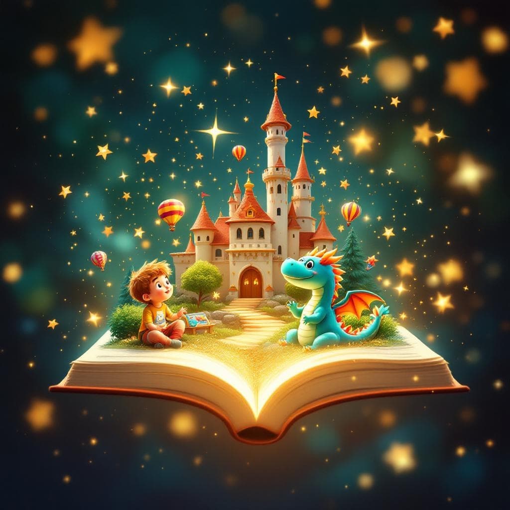 AI가 동화를 만듭니다